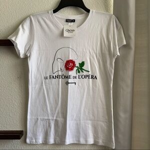NWT Authentic Phantom of the Opera Shirt